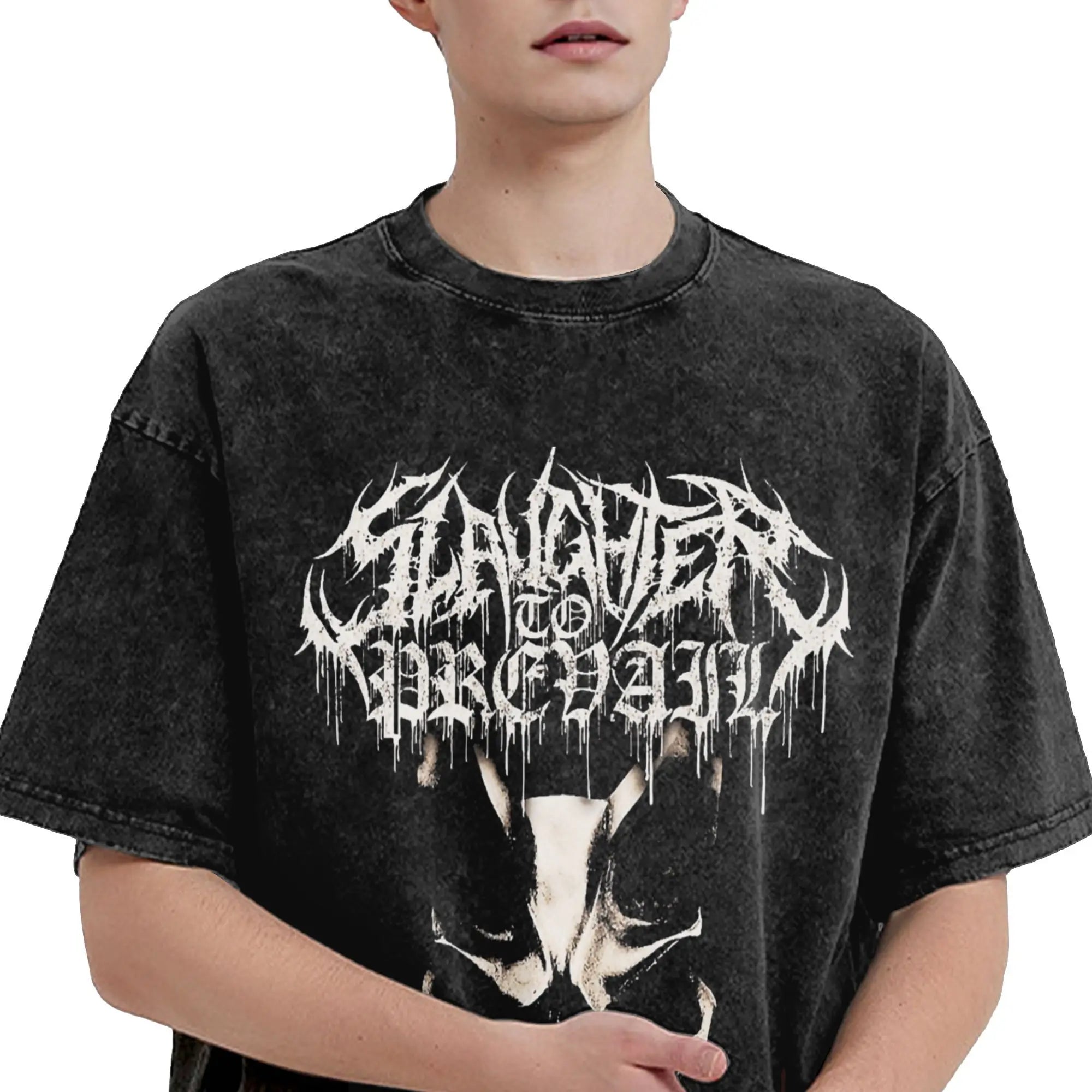 Black Vintage Slaughter to Prevail T-Shirt