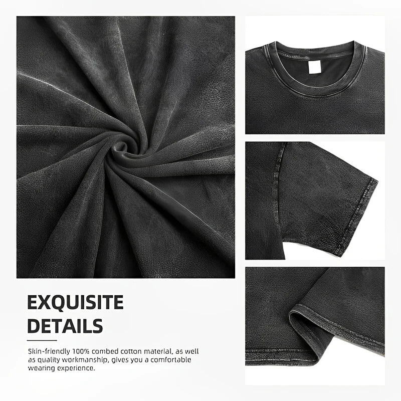 Faded Black Vintage "Back to the Future" Graphic T Shirt