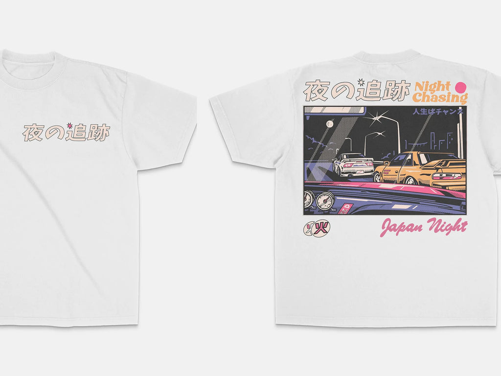 Vintage Y2K Japanese Graphic T Shirt