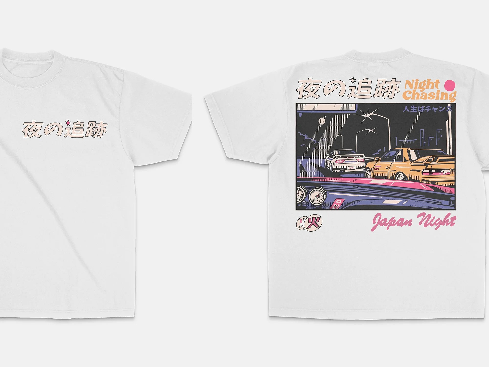 Vintage Y2K Japanese Graphic T Shirt