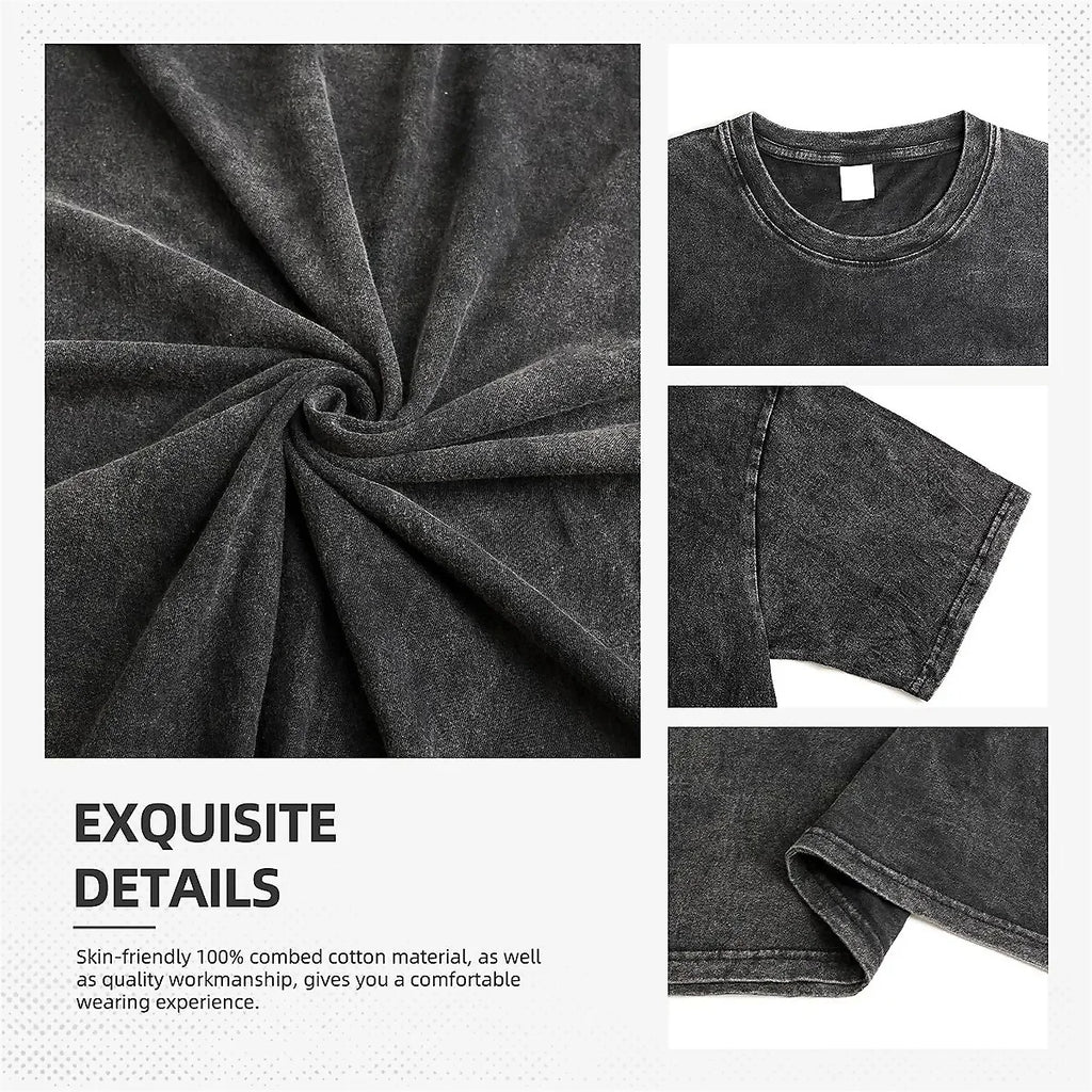 Black Vintage Bob Marley Graphic T Shirt