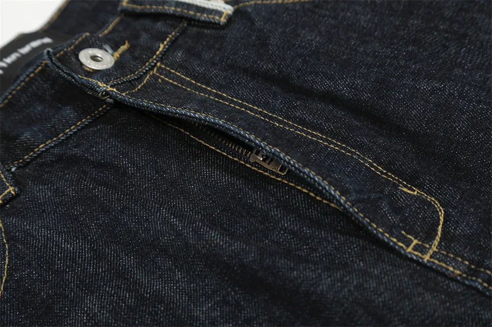 Raw Denim Baggy Black Jorts