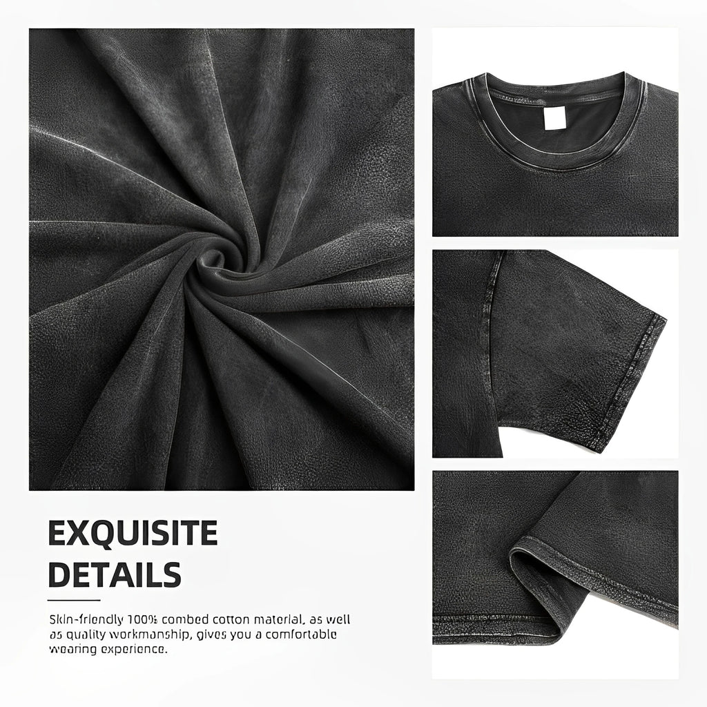 Faded Black Vintage "Back to the Future" Graphic T Shirt