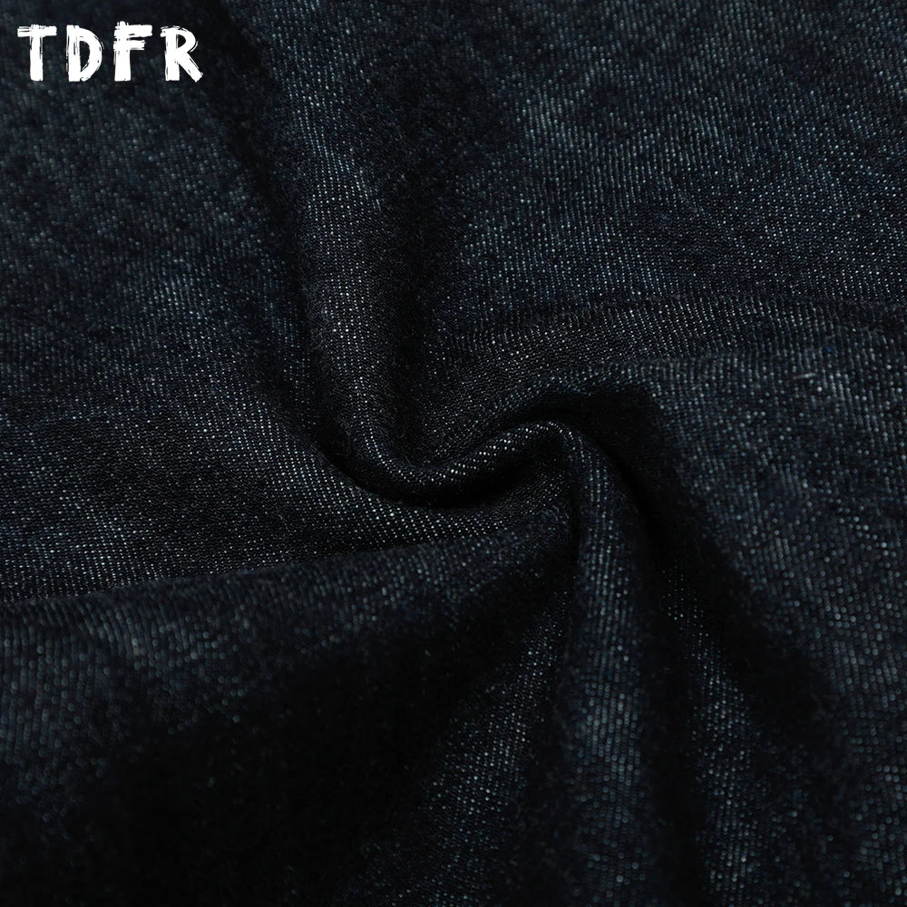 Raw Denim Baggy Black Jorts