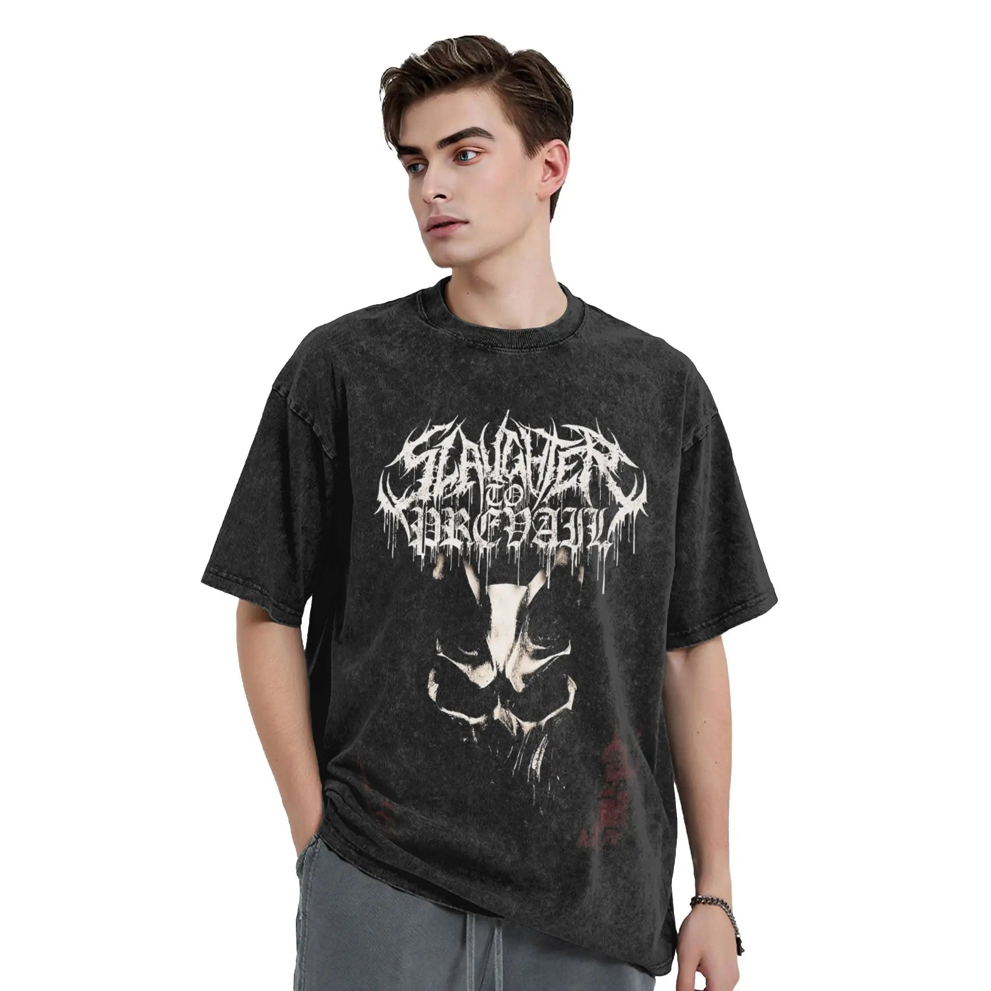 Black Vintage Slaughter to Prevail T-Shirt