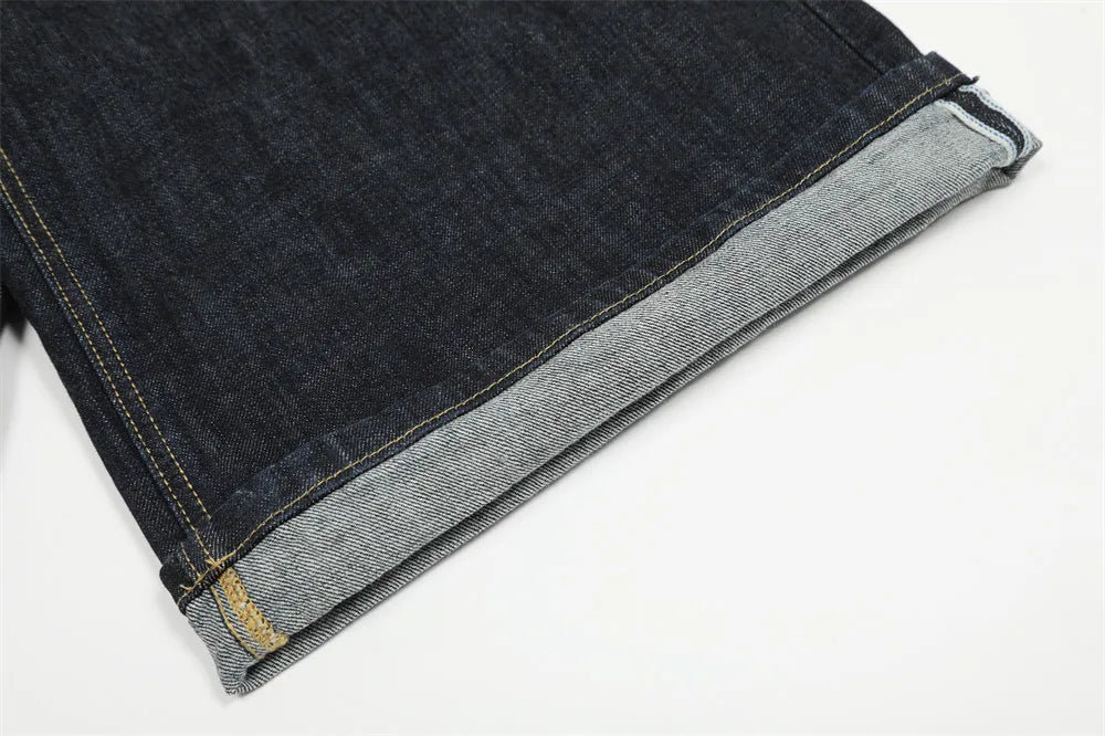 Raw Denim Baggy Black Jorts