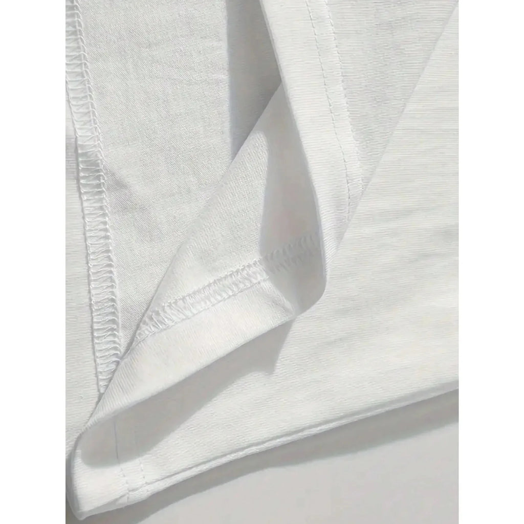 Vintage Y2K White Graphic T Shirt