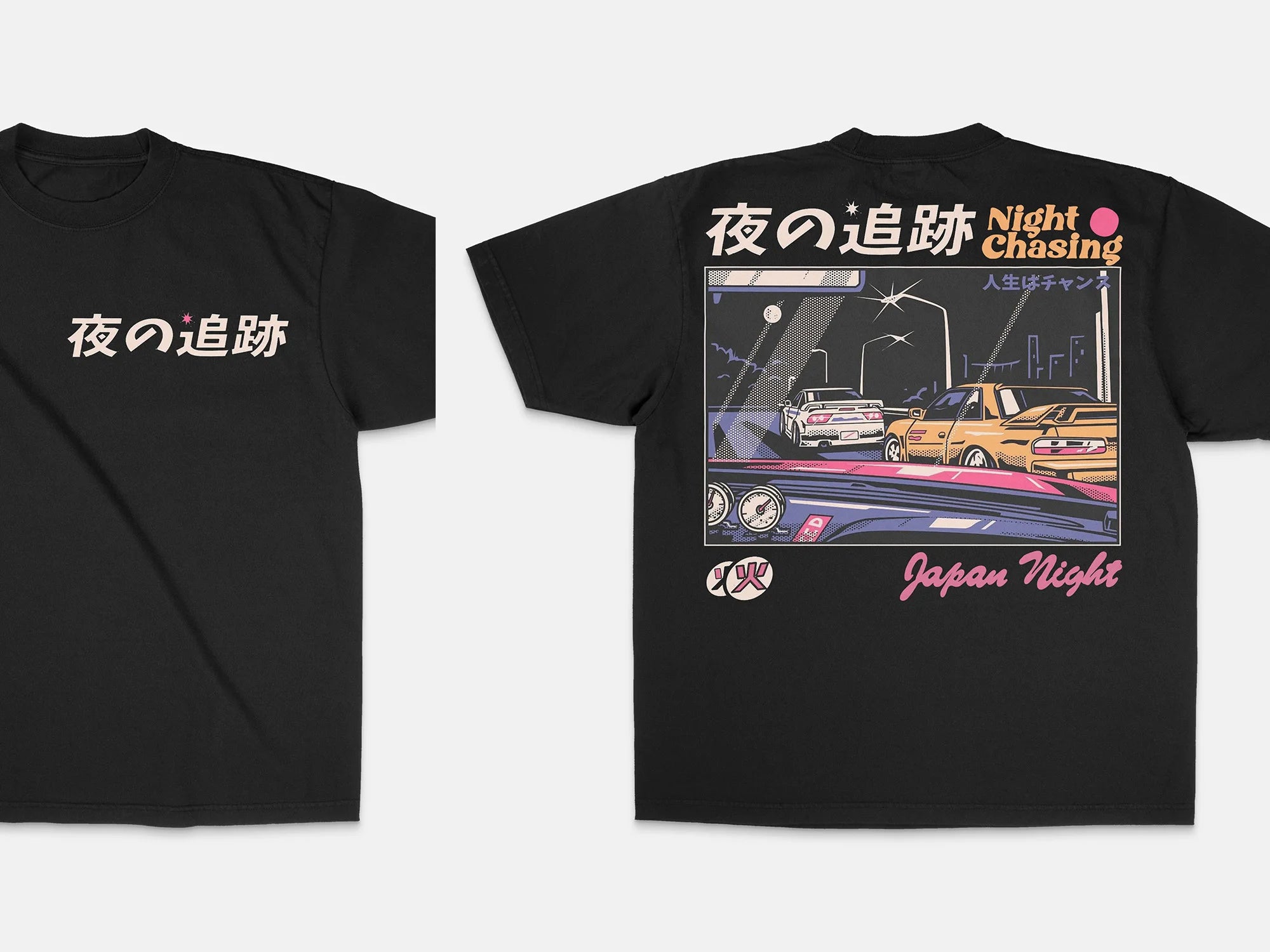 Vintage Y2K Japanese Graphic T Shirt